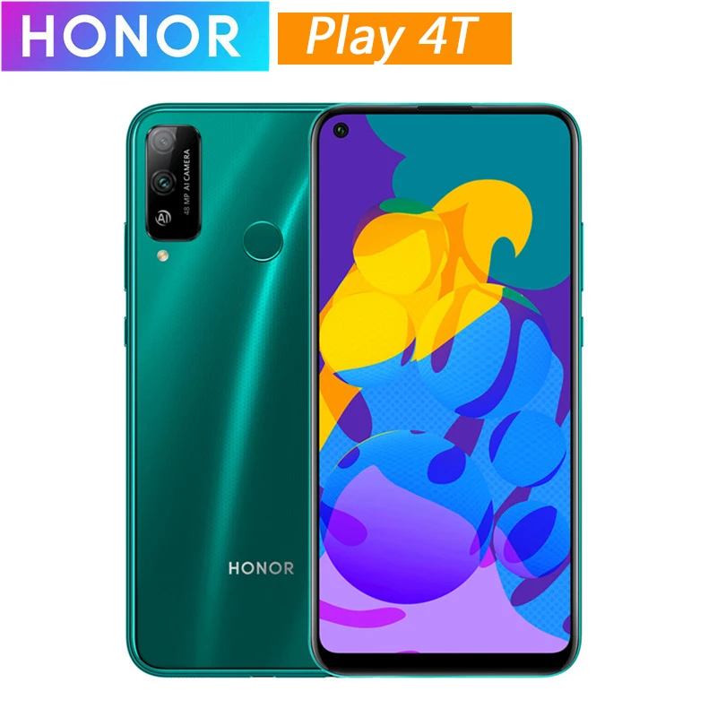 Смартфон HONOR PLAY 4T 6 39 дюйма ГБ ОЗУ 128 Гб ПЗУ Восьмиядерный 4000 мАч 48 МП|Смартфоны| |