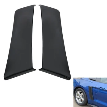 

1pair Car Accessories Wide-body Round Eyebrow Outlet Rear Quarter Panel Side Scoops For Ford Roush Mustang 2015-2019