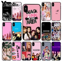 Yinuoda чехол для iphone 11 11pro max funda черный розовый черный k-pop kpop girl group чехол для телефона для iphone 8 7 6 6S Plus X XS MAX XR 5 5S SE 5C Чехол