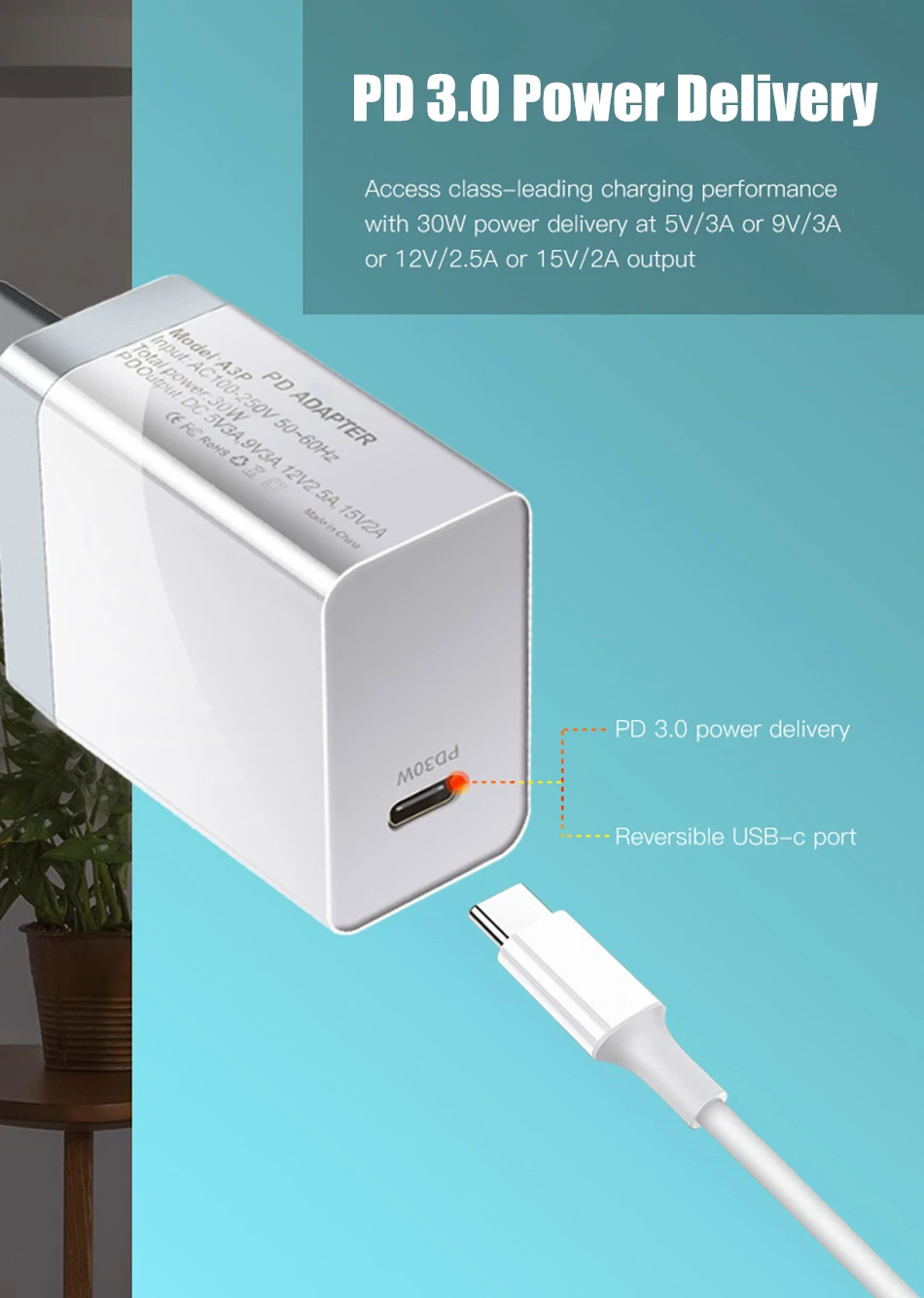 Amstar 30 Вт USB-C PD быстрая Зарядное устройство для iPad Pro MacBook iPhone 11 Pro XS Max XR X Тип usb C PD Зарядное устройство для Xiaomi huawei samsung