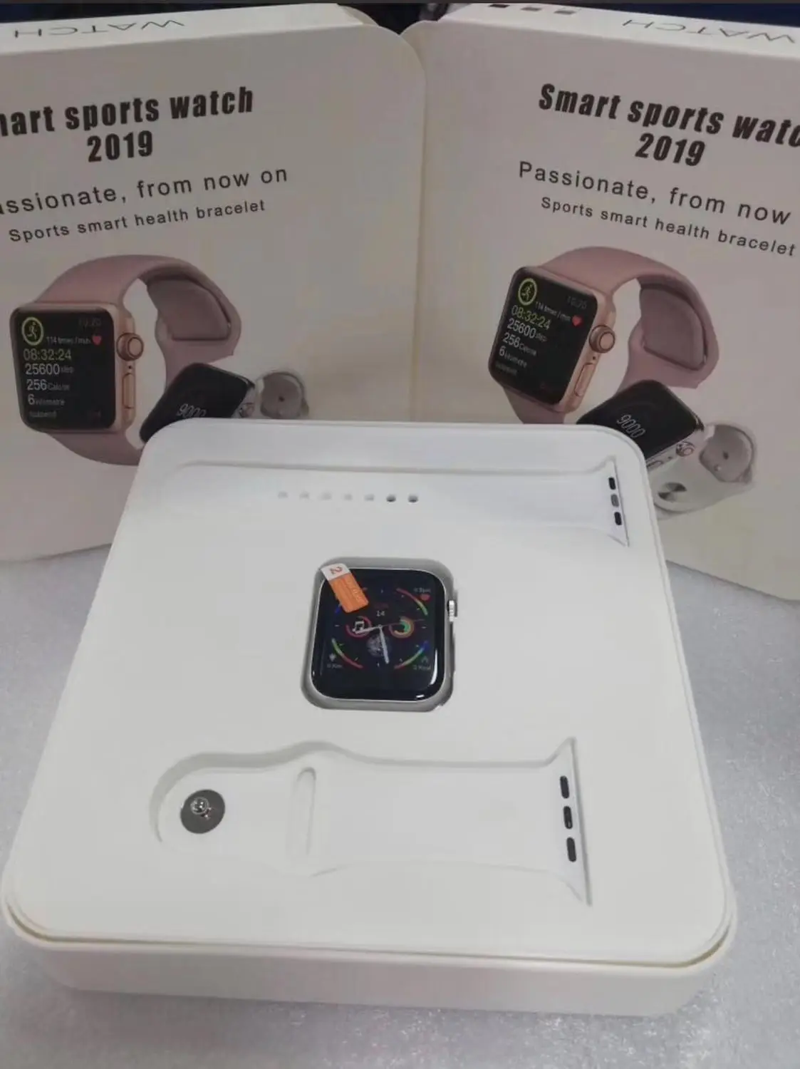 Оригинальные часы, серия 4 IWO 9, gps, Bluetooth, Смарт часы, модные спортивные часы Reloj Inteligent, часы для мужчин и женщин, 44 мм