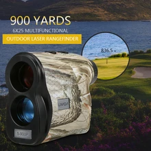 Лазерный дальномер для гольфа Lixada 600/900 м, лазерный дальномер, тестер скорости, лазерный цифровой монокулярный телескоп для охоты Лазерный дальномер для гольфа Lixada 600/900 м, лазерный дальномер, тестер скорости, лазерный цифровой монокулярный телескоп для охоты