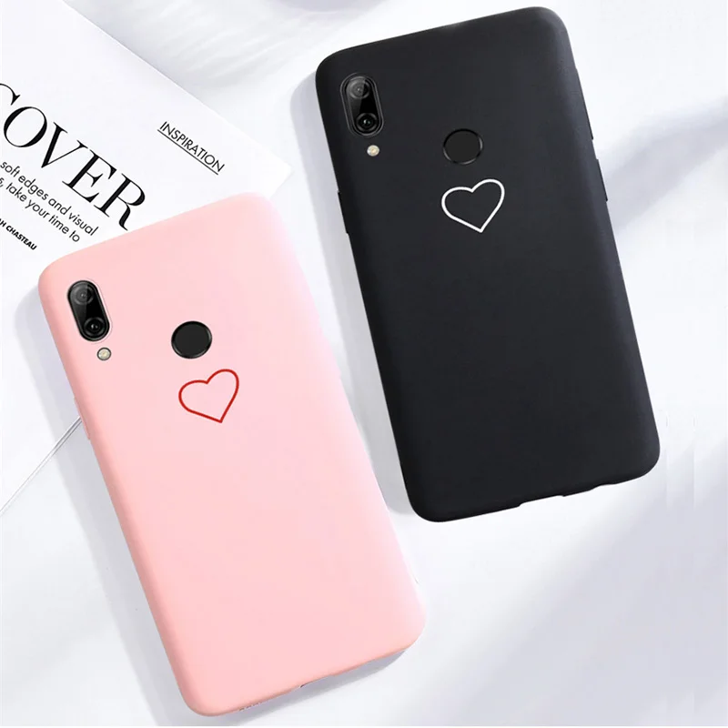 Мягкий чехол из ТПУ с сердечками для Huawei P Smart 2019 Mate 10 20 30 Nova 3 3i 45 5i P10 P20 P30 P9 P8 Lite Y3 Y5
