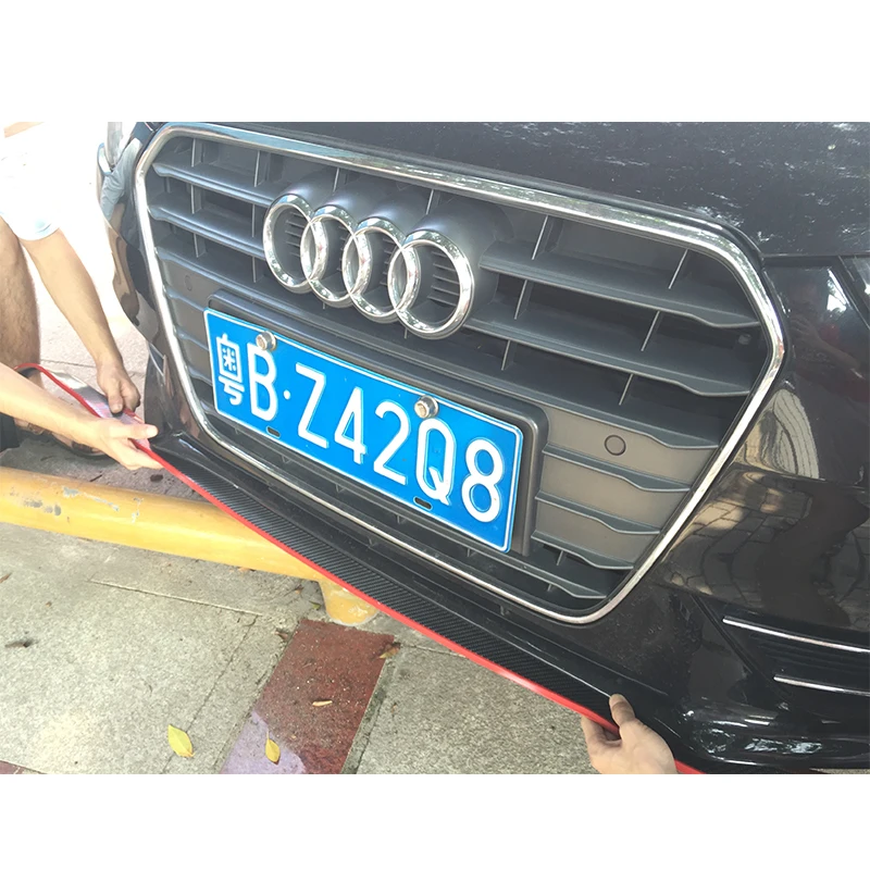 Резиновая защита для переднего бампера Audi A4 B6 B7 B8 A5 A6 A7 A3 Q5 Q7 быстросъемный