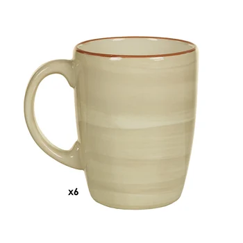 

Set of 6 Cups (6 pcs) (8,5 x 12,5 x 10 cm) - Queen Kitchen Collection