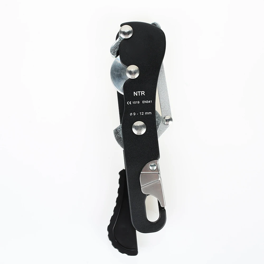 

10-12mm Descender Rappelling Outdoor Sport Durable Self-Braking Tool Climbing Stop Descender Gear for Rope Mountaineering