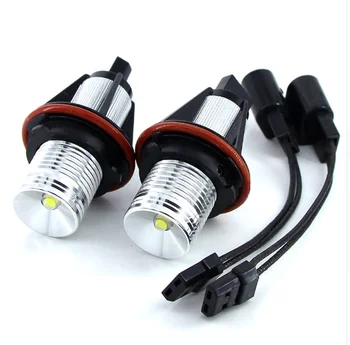 

2*5W 10W for Bridgelux LED Chips LED Marker Angel Eyes White Blue Red Yellow Color for BMW X5 E39 E53 E60 E61 E63 E64