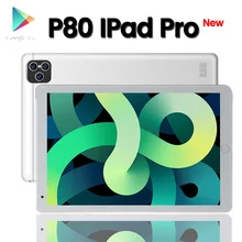 

Tablet P80 Pad Pro 8 Inch Tablets Android 10.0 With 6GB RAM 128GB ROM Tablete Dual Sim GPS Google Play Type-C Tablette