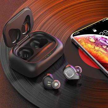 

F8 Bluetooth 5.0 Earphones TWS Wireless Headphones HD Stereo Noise Reduction Earphone Sports Earbuds for All Smart Phone