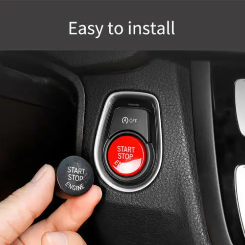 

Red Engine Start Button Replacement Kit for BMW F Chassis Series F20 F21 F22 F23