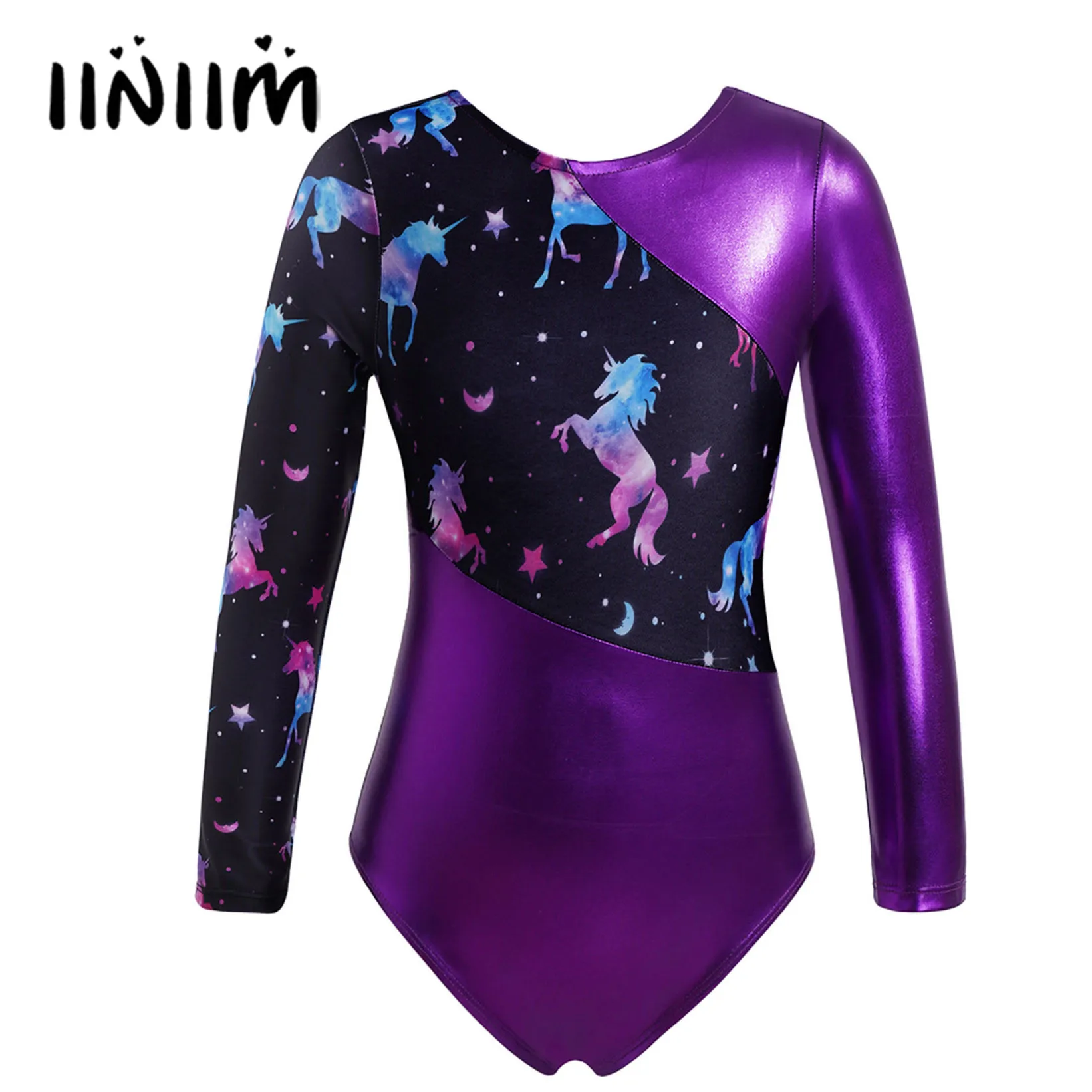 Kids Gymnastics Ballet Leotard Costumes Toddler Girls Figure Ice