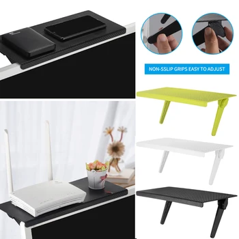 

33x14cm Adjustable Screen Top Shelf Innovate Computer Monitor Riser Multi-function Desktop Stand Storage Organize Tools Dropship