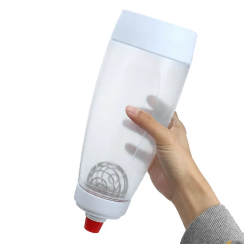 

1 Piece 1065mL 4.5 Mixer Bottle Pancakes Waffles Crepes Dispenser Cups Pancake Batter Dispense Shaker Bottles