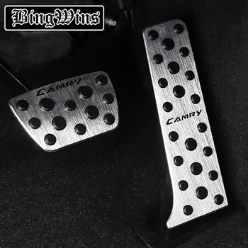 

Car styling For Toyota Camry 2018-2019 Car Accelerator Gas Pedal Brake Pedal Non Slip Pedal Pads Cover