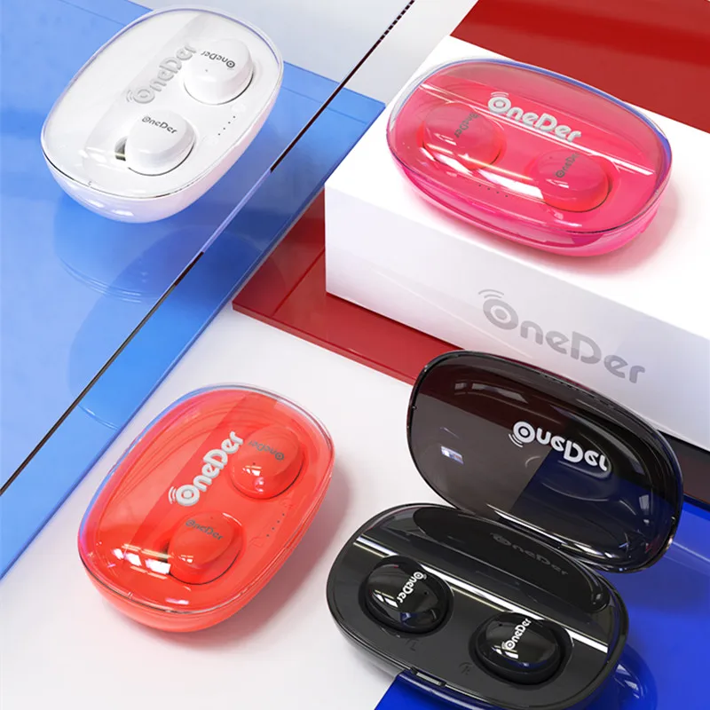 Беспроводные наушники OneDer W12 с водонепроницаемым IPX5 HD стерео звуком TWS Bluetooth |