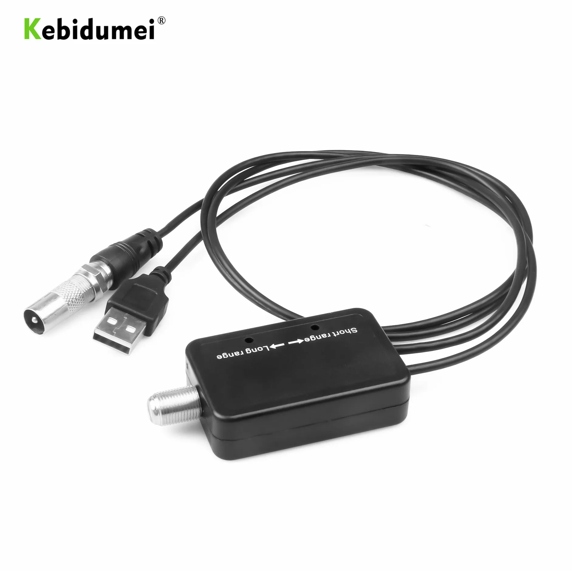 Amplifier Hdtv-Antenna Signal-Booster Usb-Power-Supply-Kits Kebidumei Aerial 200mile