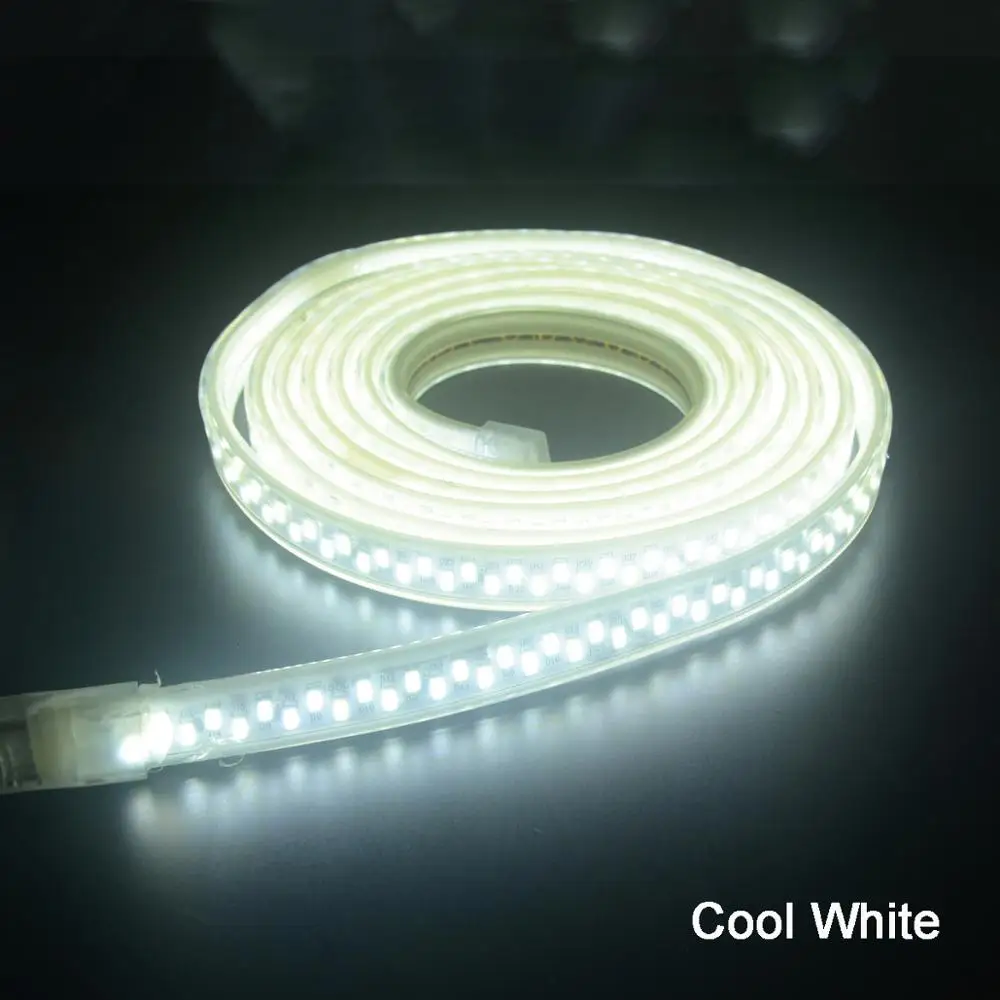 #cheap Waterproof LED Tape 5730 LED Strip Light 180led m SMD 5630 220V 240V Power plug White Warm White 1m 2m 3m 4m 5m 6m 7m 10m