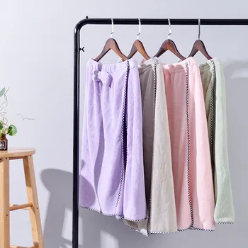 

Girls' quick drying magic bath towel hot spring bathrobe, sexy, wearing Bathing Beach Wrap Skirt, quick drying absorbent towel