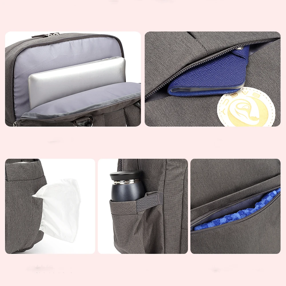 Large Waterproof Baby Diaper Bag Backpack Bags Organizer Insert For Mummy Maternity Baby Bags For Mom Mommy Stroller Diaper Bag