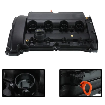 

1Pc Car Petrol Engine Cylinder Valve Cover & Gasket V759886280 For Peugeot 3008 308CC RCZ For Citroen C4L 1.6T Auto Accesories