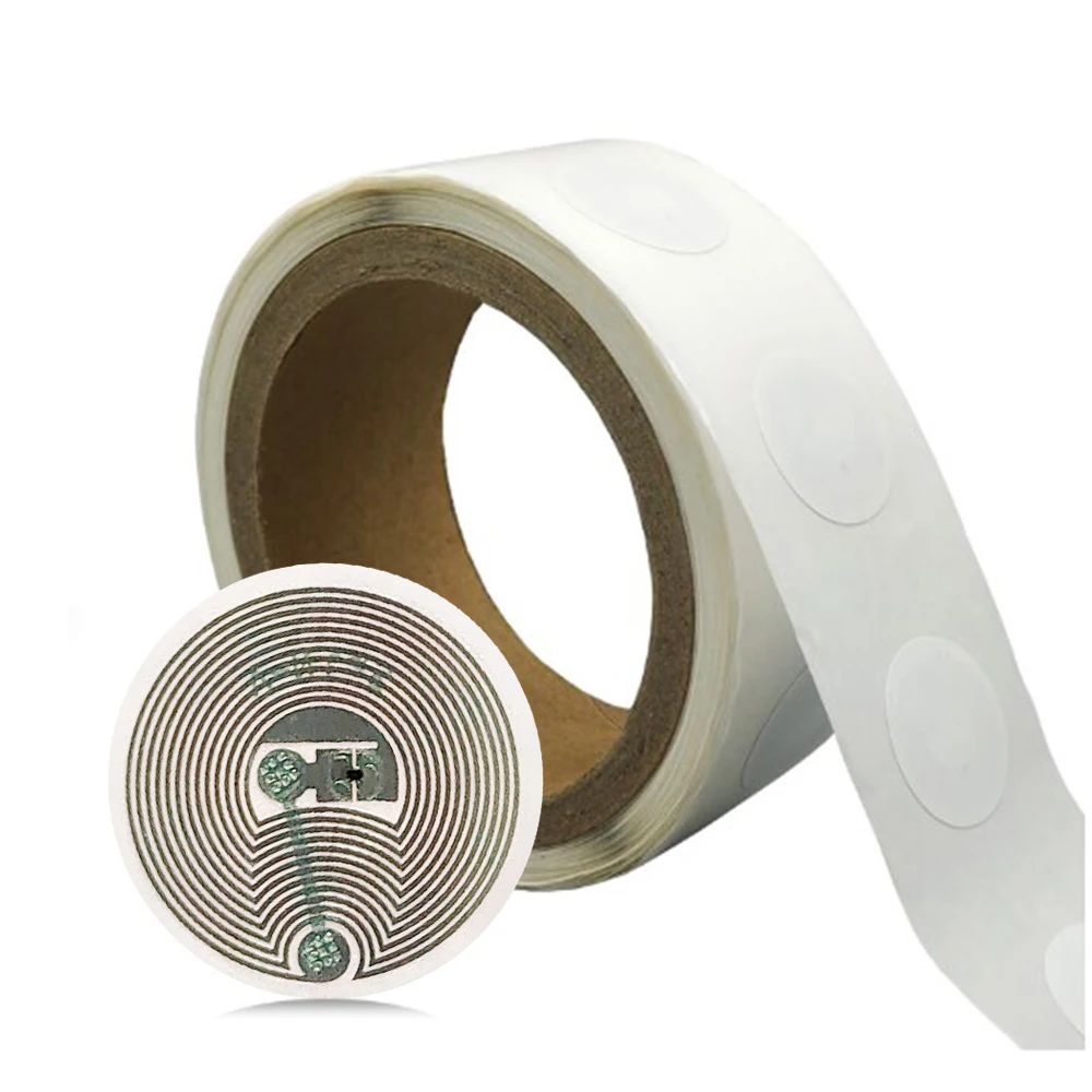 

100pcs/Lot diameter 25mm printable nfc ntag215 Sticker/nfc labels Tag for all nfc phone/NFC sticker for TagMo Forum Type2