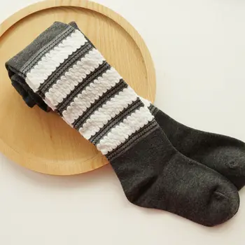 

UK Baby Kids Pantyhose Cotton Soft Warm Stockings Long Socks Girls Hosiery 3-8Y