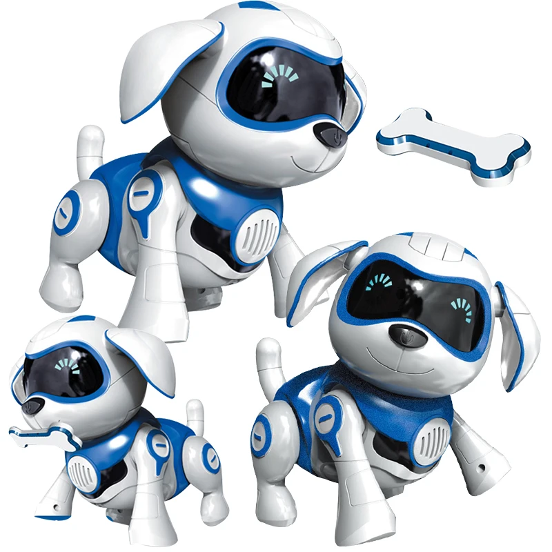 New Electronic Pet Toy Dogs Music Sing Dance Intelligent Mechanical Infrared Sensing Smart Robot Dog Toys for Children Gifts