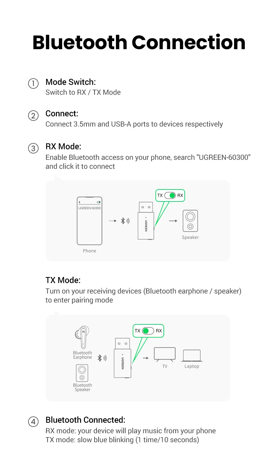 carro bluetooth 5.1 receptor transmissor estéreo sem