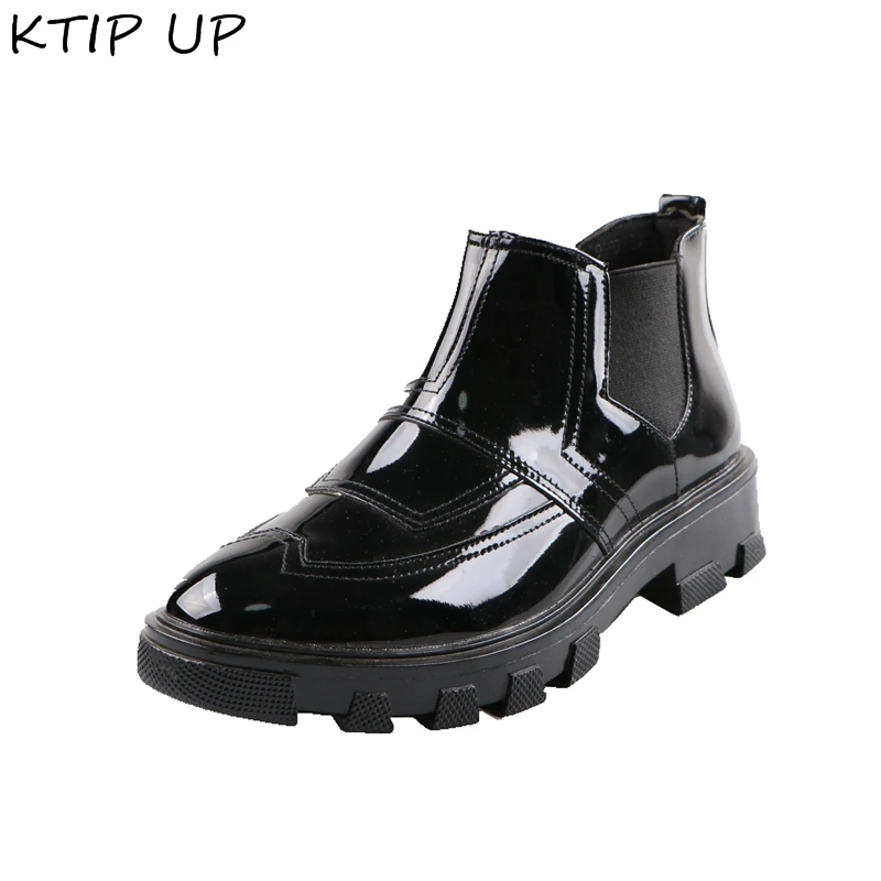 black dress chelsea boots