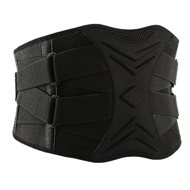 

Men Adjustable Trainer Waist Support Fitness Belt Sport Protection Back Absorb Sweat Fitness Sport Protective Gear