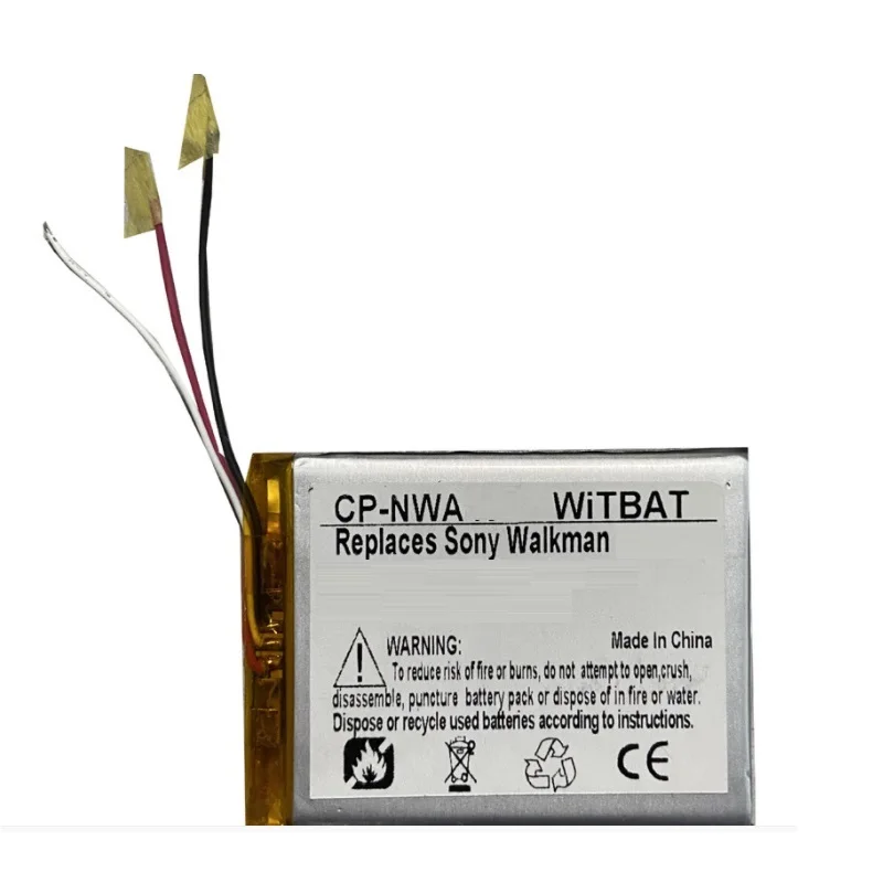 New Battery for Sony NW-A105 NW-A106 NW-A107 Player Li-Polymer Rechargeable 3.7V LIS1623HNPC | Электроника