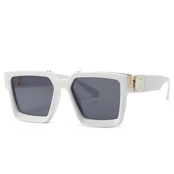 

Vazrobe White Sunglasses Ladies Male 2018 Oversized Brand Designer Sun Glasses for Women Vintage Retro Luxury Fashion