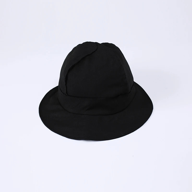 [DEAT] New Autumn Winter Round Dome Fold Split Joint Burr Temperament Fishermen Hat Women Fashion Tide All-match JW52