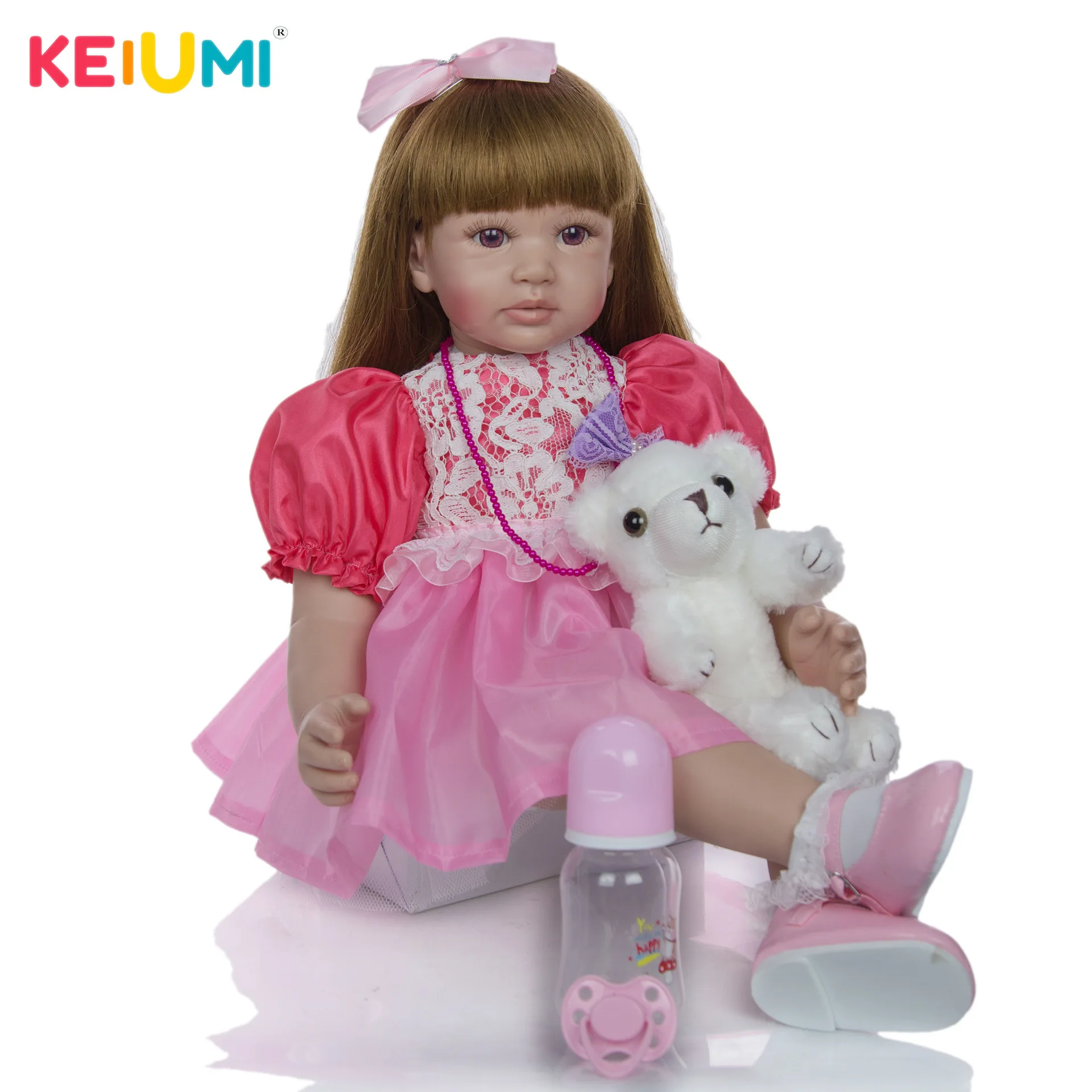 

Keiumi 24-Inch Reborn Baby Doll Reborn Baby Cloth Body Model Infant New Style