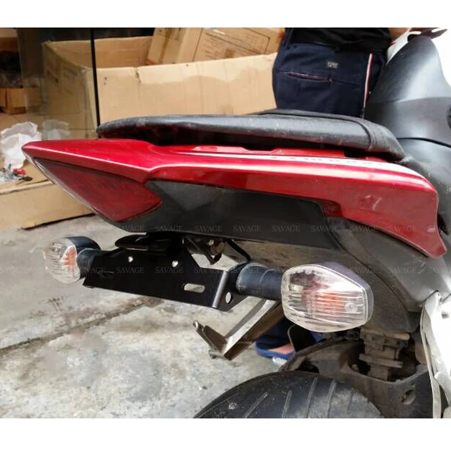 Держатель номерного знака для HONDA CB1000R 2010 2015 11 12 13 14|motorcycle tail tidy|fender eliminatortail tidy |