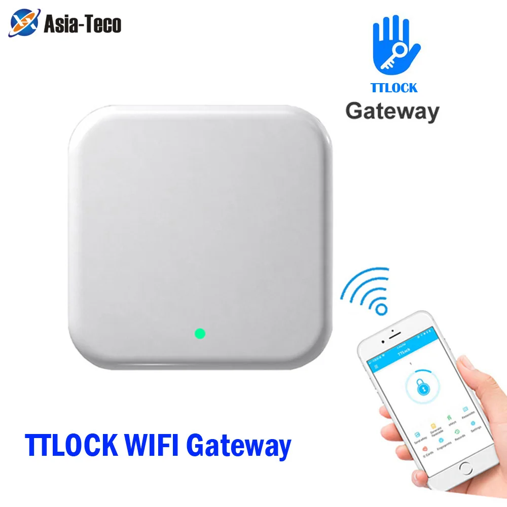 

G2 Bluetooth to Wifi Gateway Fingerprint Lock Password Smart Door Lock Home Bridge Ttlock App Control Electric Smart Lock