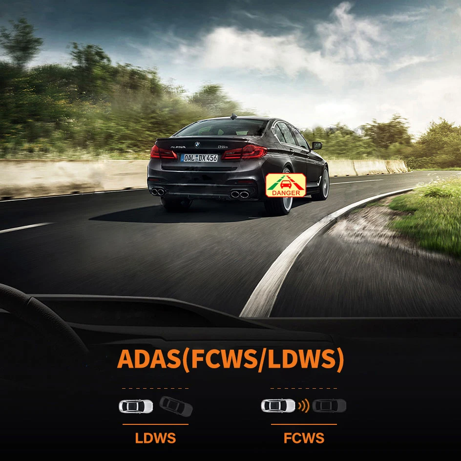  GPS ӵ  1080P   ĸ ADAS ڵ ī޶, 24/7  ,  Ʈ   256GB, 4k  ķ