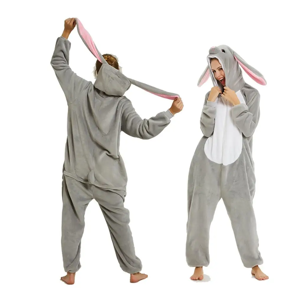 Пижама Totoro Кигуруми для взрослых женщин Пижамный костюм в виде животных