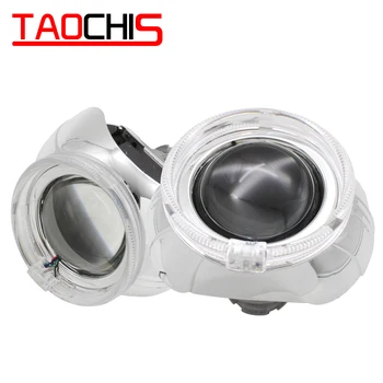 

TAOCHIS 3.0 inch Bi xenon Projector Lens Kit for HELLA3R 5 G5 With Shroud APP control angel demoneyes Head Light
