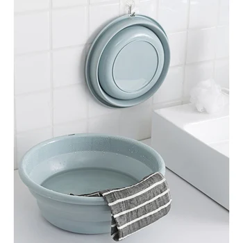 

Portable Folding Bucket Foldable Basin Tourism Outdoor Folding Bucket Fishing Camping Car Wash Bucket Outdoor Cleaning Tools