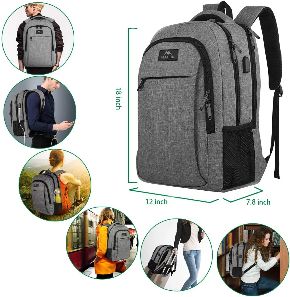 Gray backpack-6