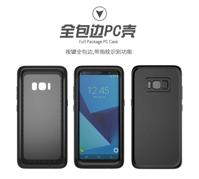 Waterproof Swim Motion Anti-fall Telefone movel Case For samsung galaxy A50 A70 A40 A20 Note 8 9 10 S8 S9 S10 plus phone caser