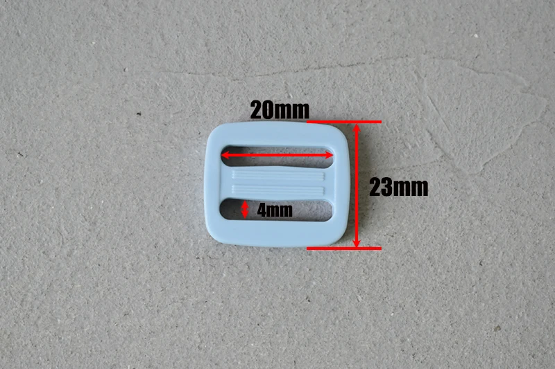 50 sets plastic buckles D rings 20mm light blue snap hook knapsack straps adjuster sliders DIY dog collar bag sewing accessories