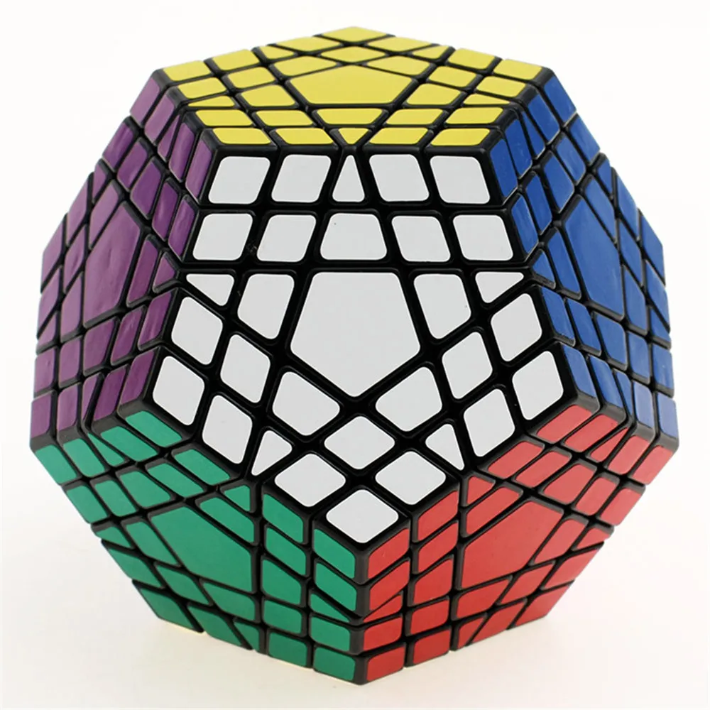 ShengShou 5x5x5 megaminxed Megaminx Профессиональный конкурсный магический куб быстрый ультра-Гладкий 5x5 кубар-Рубик на скорость детская игрушка подарок