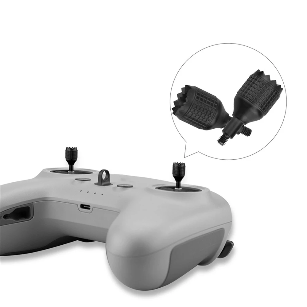

2pcs/set Remote Controller Metal Stick Thumb for FPV Drone Transmitter Accessories
