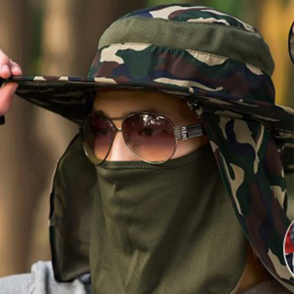 

Bucket Hat Neck Sun Protection Wide Large Brim Quick Drying Summer Sun Fishing Cap Climbing Fisherman Hat Dropshipping Wholesale