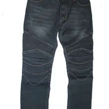 Мотоциклетные джинсы для езды плюс бархатные зимние брюки с защитным снаряжением мотокросса рыцарские штаны XXL