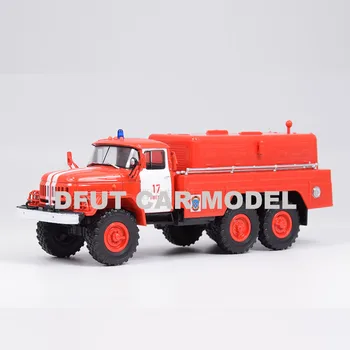 

1:43 Alloy Toy Russia ZIL131 Fire engine Truck Model Of Children's Toy Original Authorized Authentic Kids Toys
