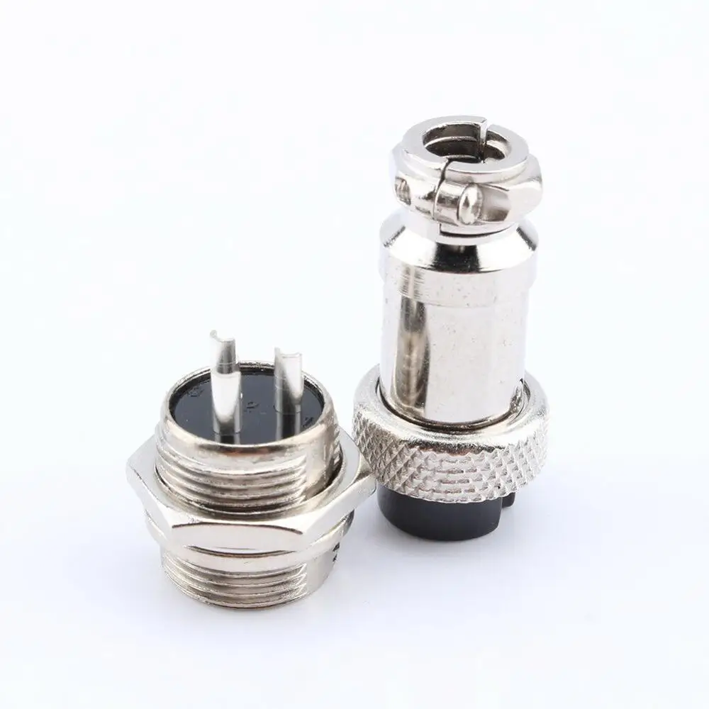 MCXK-E 1set GX16-2/3/4/5/6/7/8/9/10 Pin Male Female 16mm Wire M16 GX16 Circular Aviation Connector Socket Plug Metal I.1377600810