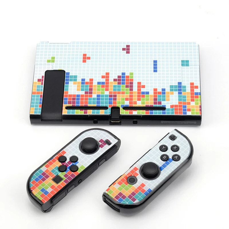 Защитный чехол-накладка для rend Switch задняя крышка для Nitendo Switch NS NX с контроллером Joy-Con прямая стыковка - Цвет: A087